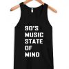 90s music state of mind tank top