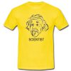 Albert Einstein Scientist T-shirt