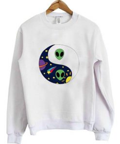 Alien Ying Yang Sweatshirt