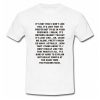 Andrea Russet It's Not That I Don't Like You T-Shirt