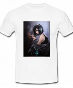 Anime Girl Smoking T-Shirt