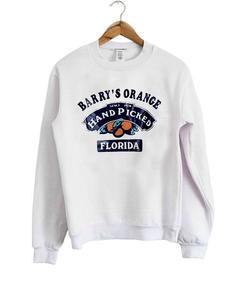 Barry's Orange hand picked florida Sweatshirt
