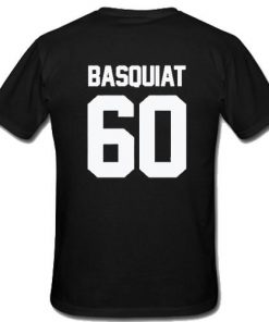 Basquiat 60 T-Shirt Back