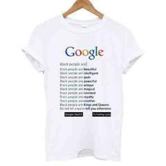Black People Are Google T-shirt