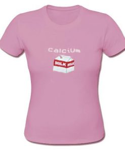 Calcium milk T-shirt