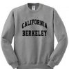 California berkeley sweatshirt