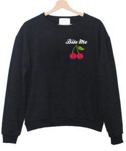 Cherry Bite Me Sweatshirt
