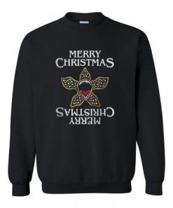 Demogorgon christmas sweatshirt