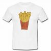 French Fries Slogan Pyjam T-shirt