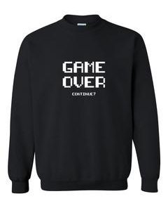 Game Over Continue sweatshirt