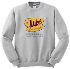 Gilmore Girls Luke's Diner Stars Hollow Sweatshirt