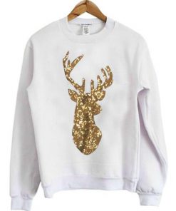 Glitter Reindeer Sweatshirt