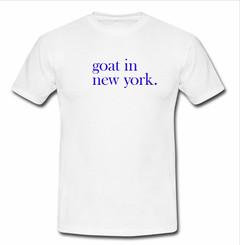 Goat in new york T-shirt