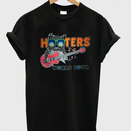 Hooters World Tour 1990s T-shirt - The Bigchartel