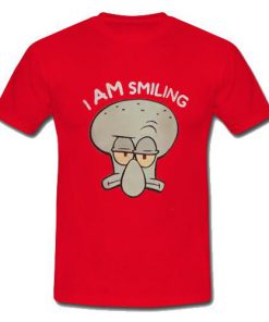 I Am Smiling Squidward T-Shirt