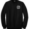 Instagram logo sweatshirt