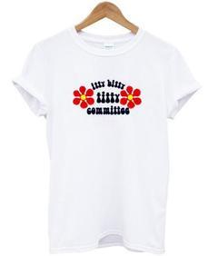 Itty Bitty Titty Committee Flower T-shirt