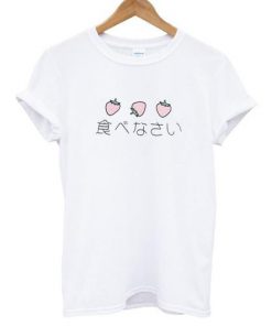 Japanese strawberry T-shirt