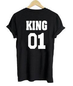 King 01 T-shirt back