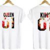 King And Queen T-Shirt Couple