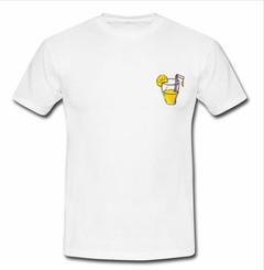 Lemon Juice Embroidered T-shirt