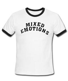 Mixed Emotion Ringer Shirt
