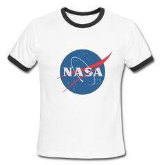 Nasa Logo Ringer Shirt