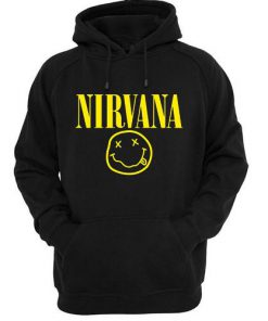 Nirvana Smiley Face Logo Hoodie