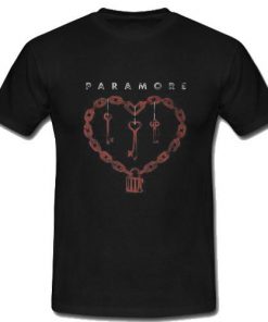 Paramore key heart T-Shirt