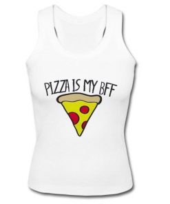 Pizza Is My BFF Tank Top