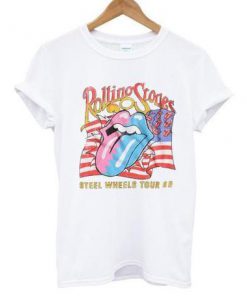 Rolling Stones Steel Wheels Tour T-shirt