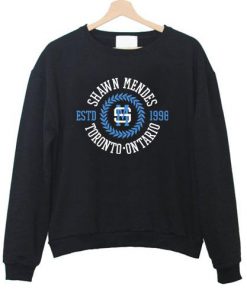 Shawn Mendes ESTD 1998 Toronto Ontario Sweatshirt