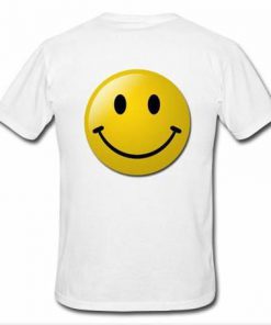 Smile face  T-shirt back