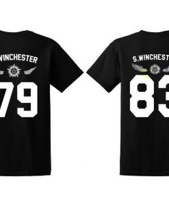 Supernatural Dean Winchester 79 And Supernatural Sam Winchester 83 Matching T-shirt