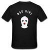 Twenty One Pilots Bad Girl  T-shirt back
