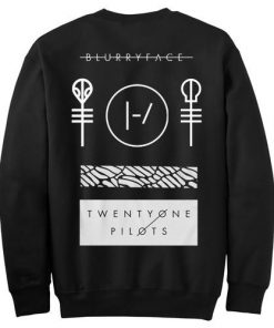 Twenty One Pilots Blurryface Sweatshirt Back