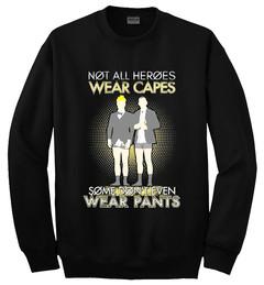 Twenty One Pilots 'Not All Heroes Wear Capes Some Don't Even Wear Pants' Sweatshirt