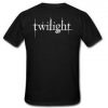 Twilight T-shirt back