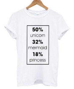 Unicorn Mermaid Princess T-shirt