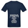 Yeezus Yeezy Tour T-shirt Back