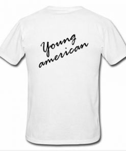 Young American T-shirt back