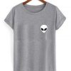alien head T-shirt