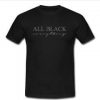 all black everything T-shirt