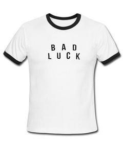 bad luck ringer shirt