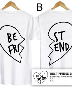 best friend T-shirt couple