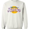 california dream barbie logo sweatshirt