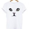 cat face T-shirt