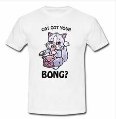 cat got your bong T-shirt