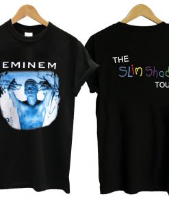 eminem the slim shady tour T-shirt twoside