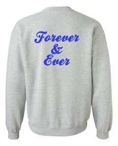 forever and ever sweatshirt back